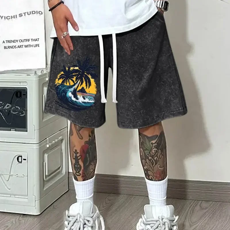 Men's 100% Cotton 290g Breathable Summer Shorts