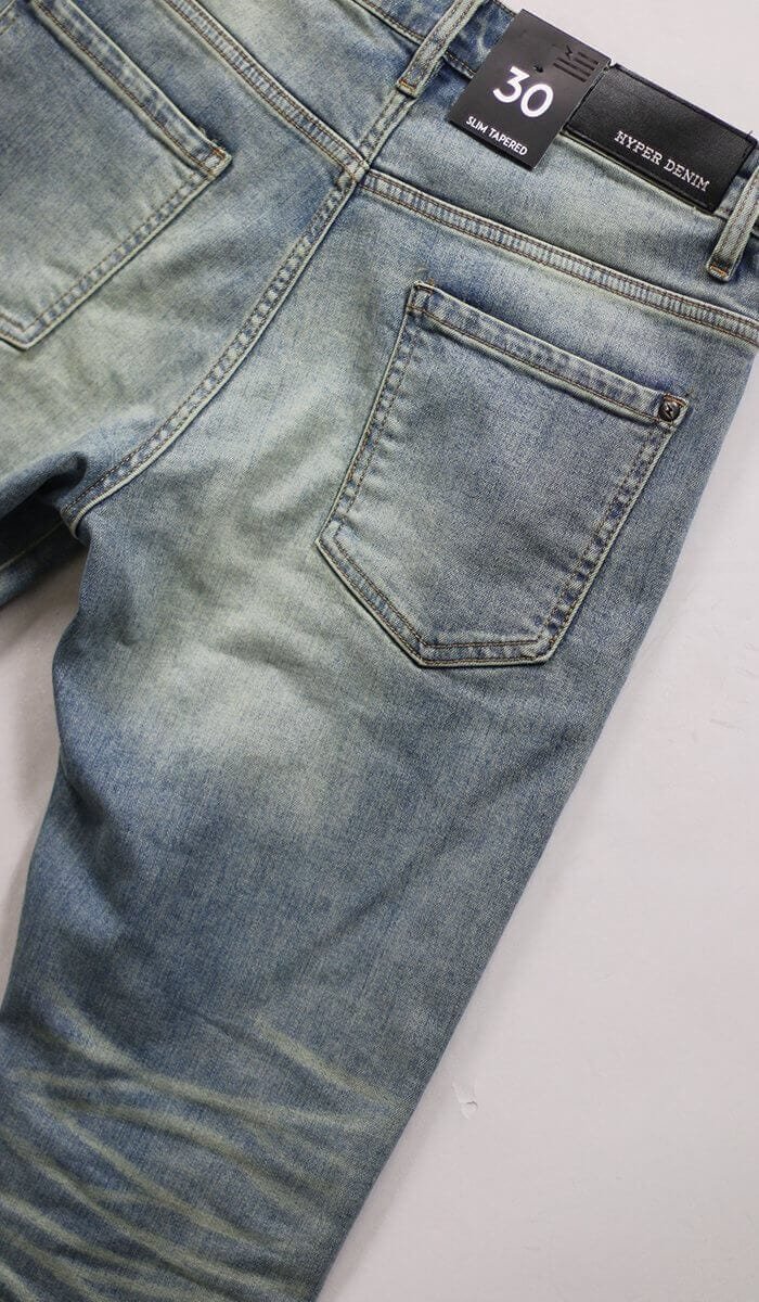 Indigo Ian Stack Jeans - Image 10