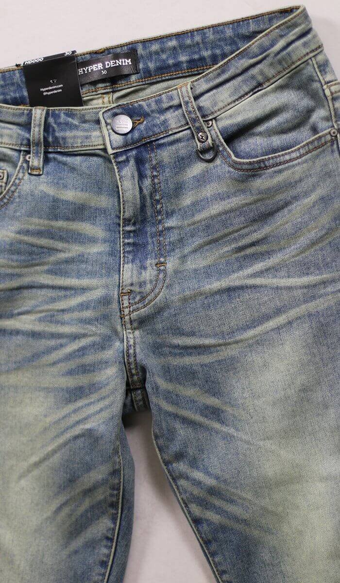 Indigo Ian Stack Jeans - Image 9
