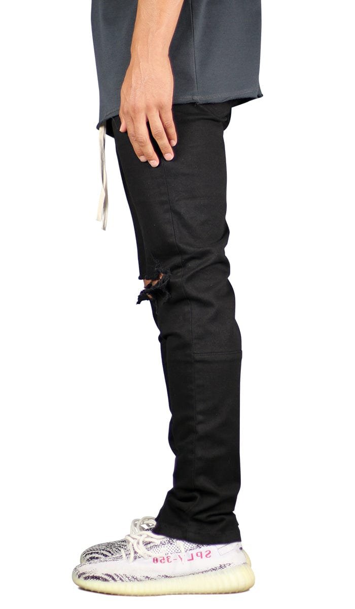 Black Nate Zipper Pants - Image 3