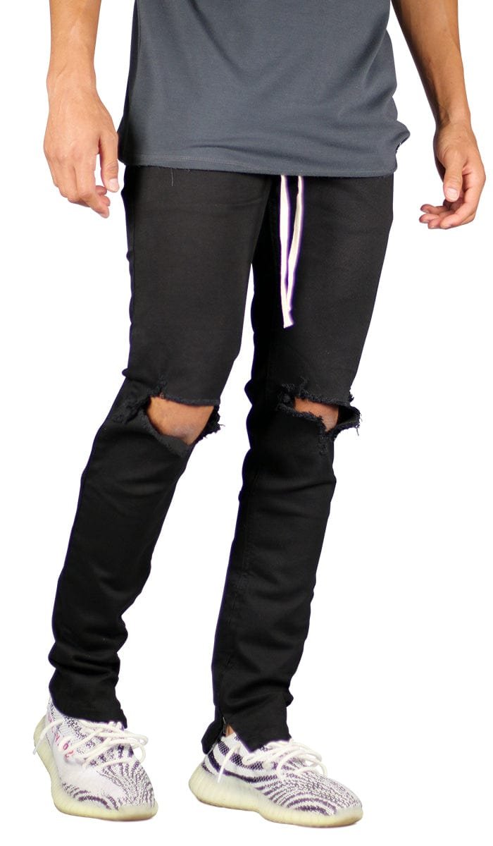 Black Nate Zipper Pants - Image 5