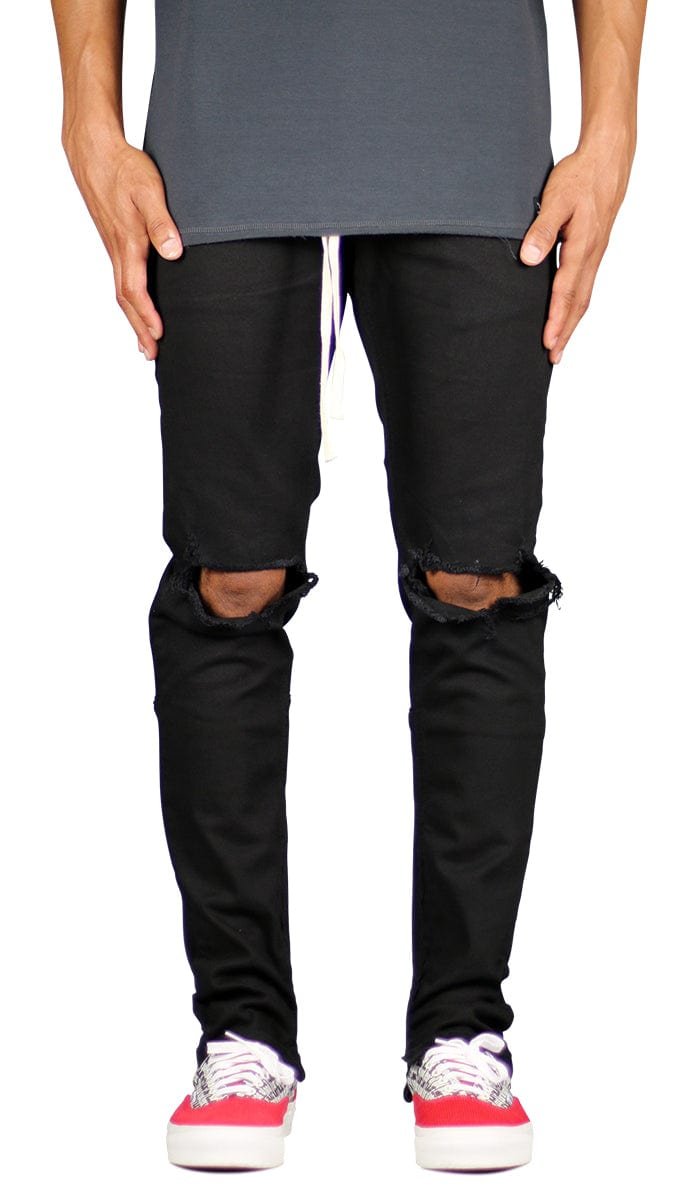 Black Nate Zipper Pants - Image 7