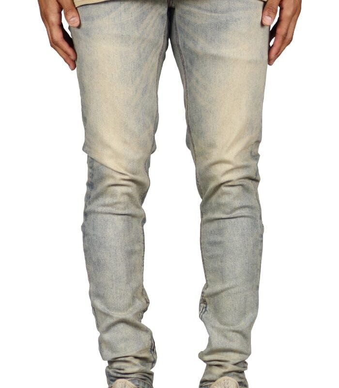 Vintage Stack Zipper Jeans