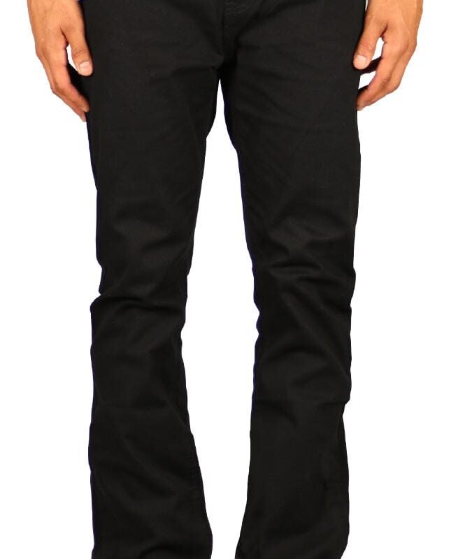 Jet Black Flare Pants
