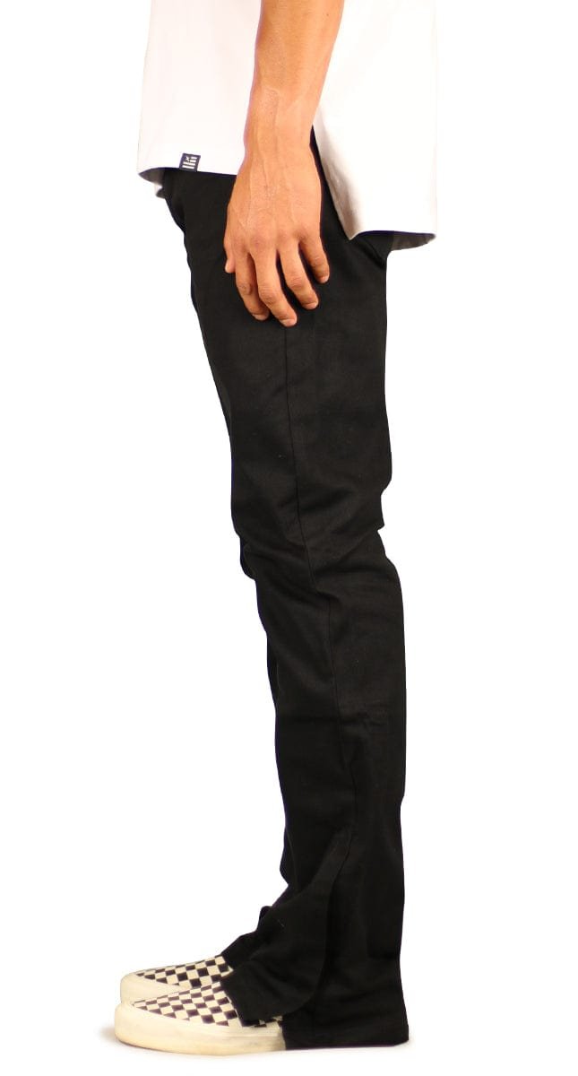 Jet Black Flare Pants - Image 3