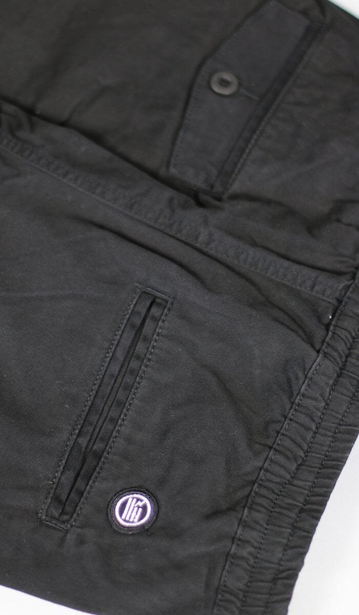 Black Drop Crotch Joggers - Image 8