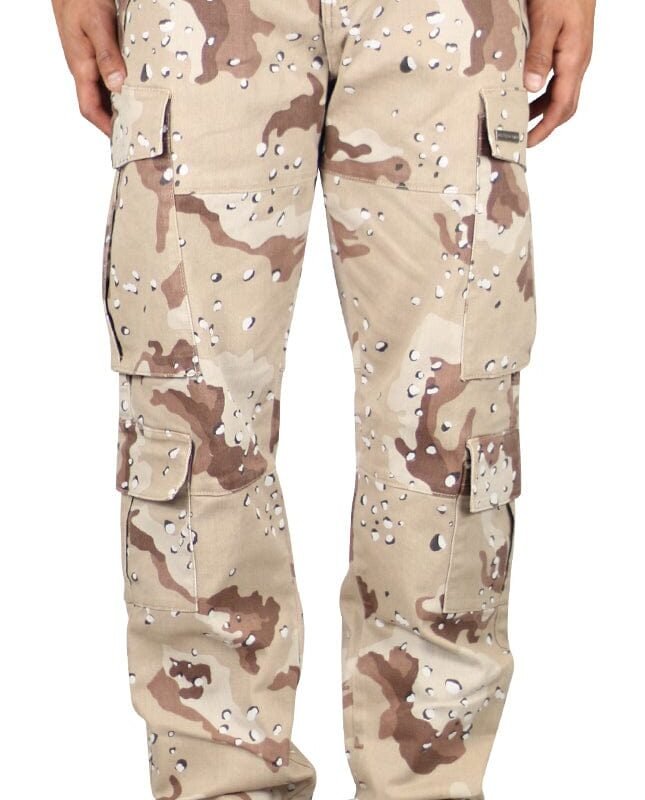 Desert Camo 8 Pocket Cargo Pants