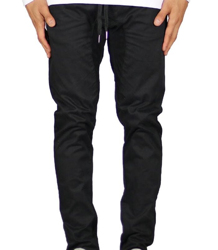 Black  Drop Crotch Pants