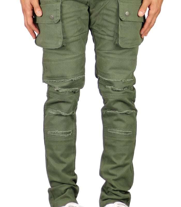 Olive Cargo Pants