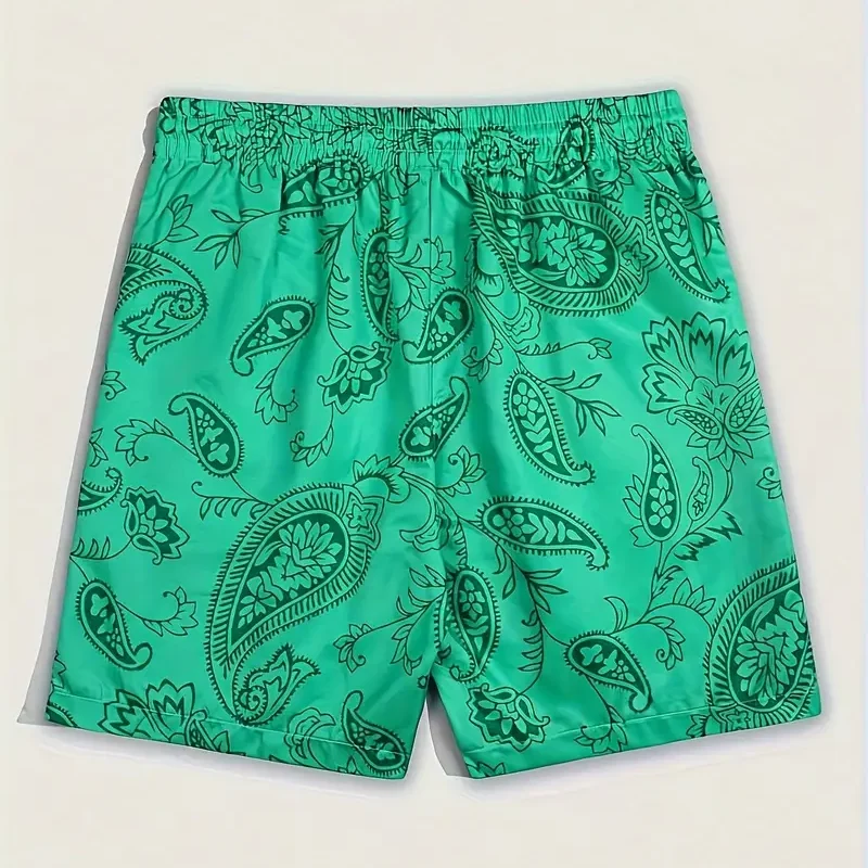 Men'S Trendy Hawaiian Graphic Shorts