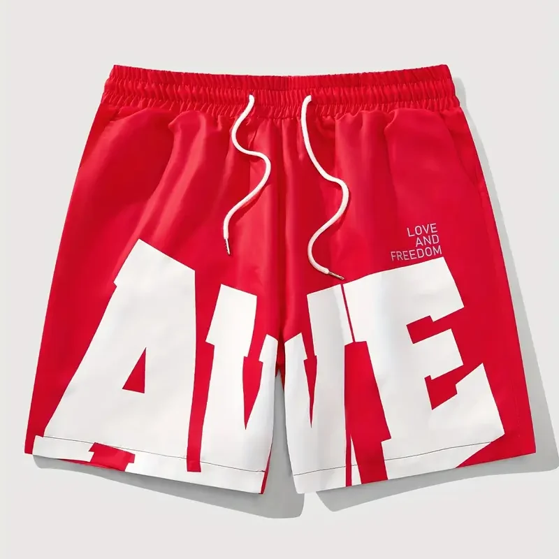 Men's Casual Short Pants Polyester